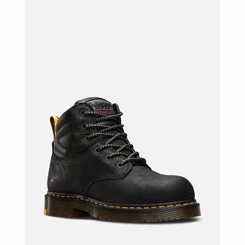 Dr Martens Férfi Hynine Safety Toe Munkavédelmi Bakancs Fekete